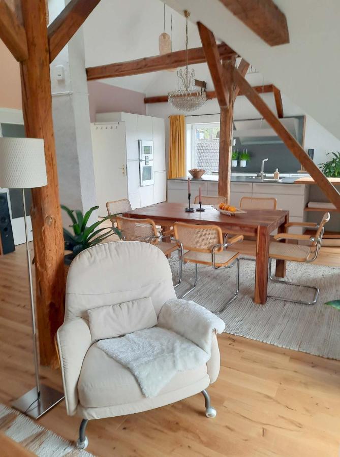 Luxurioeses Loft Mit Schoenem Blick Tremsbüttel Dış mekan fotoğraf