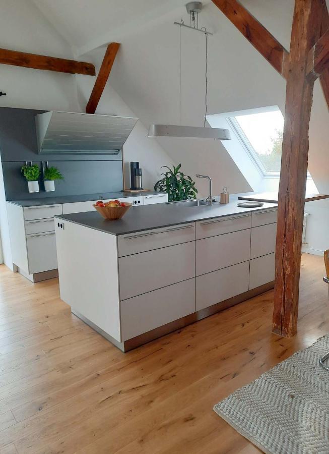 Luxurioeses Loft Mit Schoenem Blick Tremsbüttel Dış mekan fotoğraf